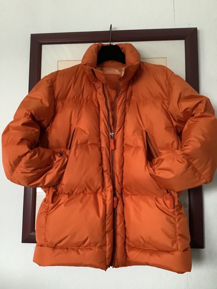 Herren Skijacke Original Jet Set Größe 4 / 52 Daune orange in Ahrensburg