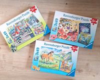 Puzzle Ravensburger 3x49 Tiere Elfen Feen Feuerwehr Polizei Sachsen-Anhalt - Colbitz Vorschau