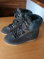 Neue Schnürschuhe Gr. 39 Rauleder mit Lammfell Winter Stiefelette Harburg - Hamburg Wilstorf Vorschau