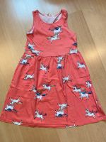 TOP Süßes Kleid Sommerkleid H&M 134/140 Einhorn Mädchen koralle Baden-Württemberg - Elchesheim-Illingen Vorschau