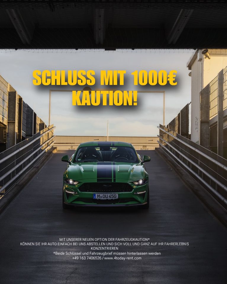 VW Golf GTI Sportwagen Auto PKW Vermietung rental Rent in München