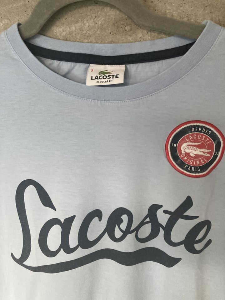 T-Shirt  von LACOSTE  in Gr. S in Donauwörth