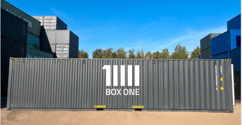 ✅ 40 Fuß Seecontainer kaufen | Lagercontainer | Container in Hamburg