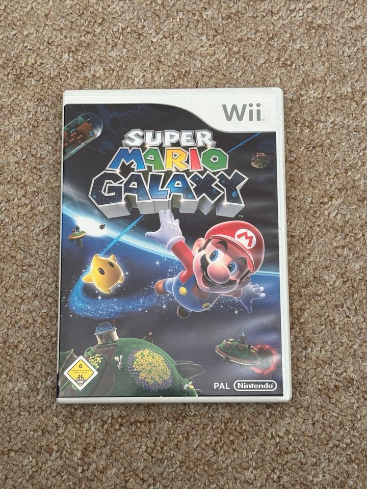 Nintendo Wii Spiel Super Mario Galaxy in Halle