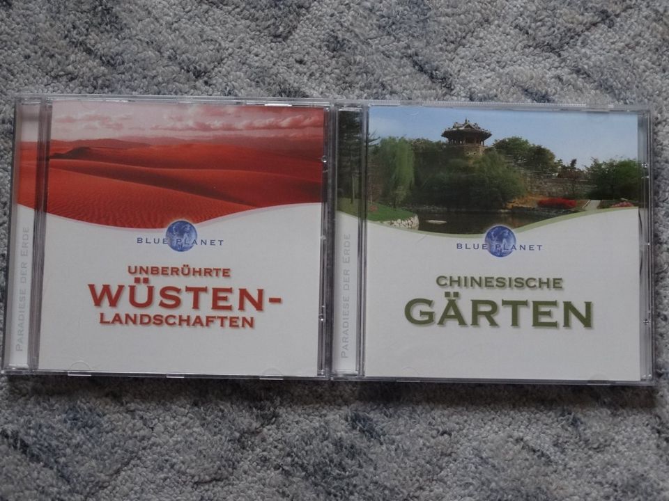 4 CD Blue Planet *Paradiese der Erde* Wellness Entspannung je 5€ in Wahrenholz