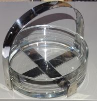 Glasschale Anbieteschale mit Metallhenkel retro klassisch modern Baden-Württemberg - Stutzenklinge Vorschau