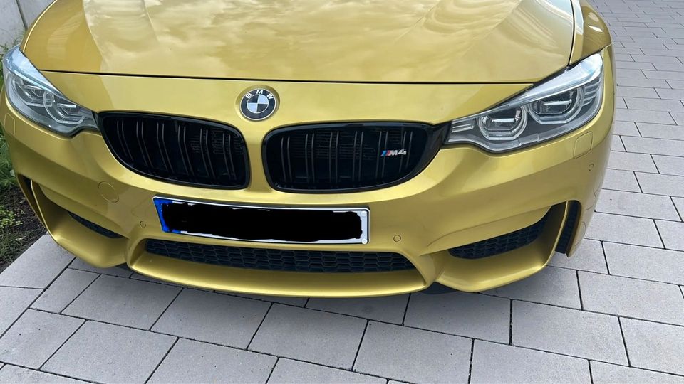 BMW 4er F32 M4 Nieren Doppelsteg-Optik schwarz Hochglanz in Preußisch Oldendorf