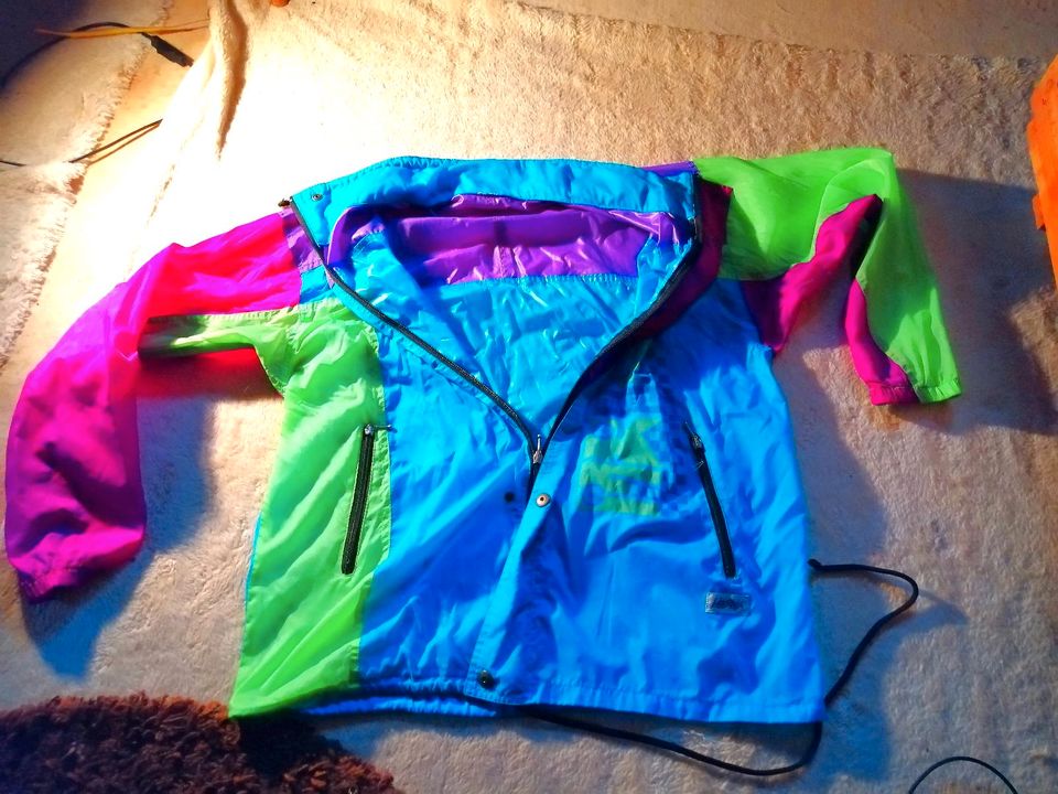 Orginal 80s Regenjacke / Windbreaker  XL Hibernia in Stuttgart