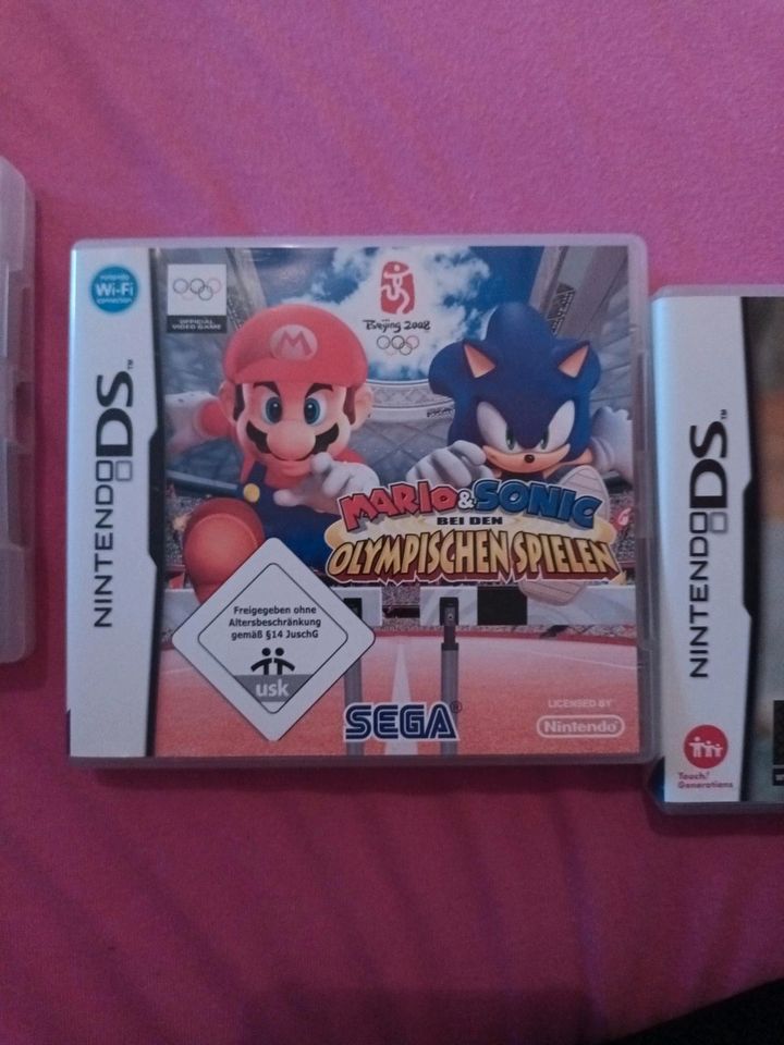 Nintendo ds Spiele Mario sonic Nintendogs Haustierfarm in Aachen