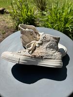 Converse Chuck Taylor Hi Pergament 551553C Pailletten beige Gr.38 Bayern - Rugendorf Vorschau