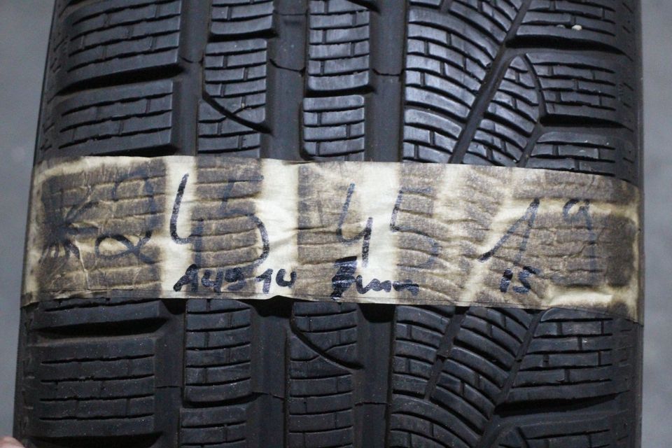 ► 1x Pirelli Winterreifen 245 45 19 2454519 RUNFLAT Winter Reifen in Mörfelden-Walldorf