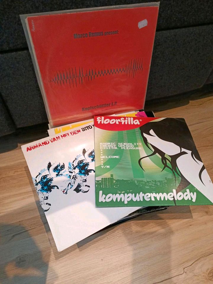 Sammlung Schallplatten Vinyl House Elektro Trance Minimal  2000er in Loxstedt