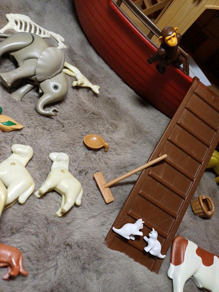 Playmobil Arche Noah Schiff Boot Tiere in Zetel