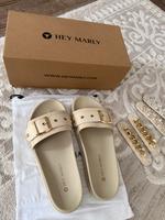 Neu! Hey Marly Riemensandale Crema Größe 39 Rindsleder Berlin - Steglitz Vorschau