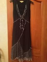 BIBA Sommerkleid schw.-weiß,Punkten,Chiffon+Viscose,Gr.34/36,TOP Berlin - Charlottenburg Vorschau