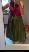 Dirndl Lila mit grüner Schürze Bayern - Offenberg Vorschau