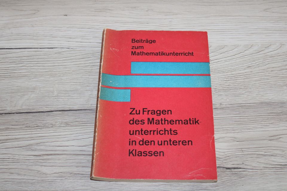 Fragen des Mathematikunterrichts in den unteren Klassen in Bernburg (Saale)