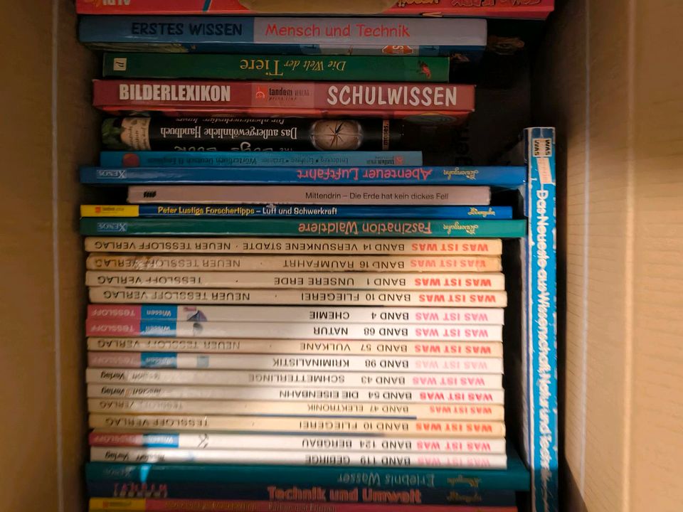 1 Karton Was ist was & Wissensbücher für Kinder, & Sammlerstück in Korschenbroich