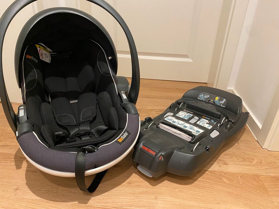 Babyschale iZi Go X1 von BeSafe inkl. Isofix-Base in Frankenberg (Eder)