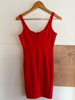 Rotes enges Kleid mit Herzausschnitt von Guess Hessen - Brechen Vorschau