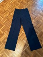 Stradivarius Hose Stoffhose dunkelblau 38 M mit Schlag Sachsen-Anhalt - Halle Vorschau