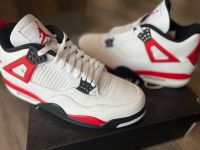 Air Jordan 4 Retro White/fire red/black Gr.46 US 12 Neu Bayern - Stegaurach Vorschau