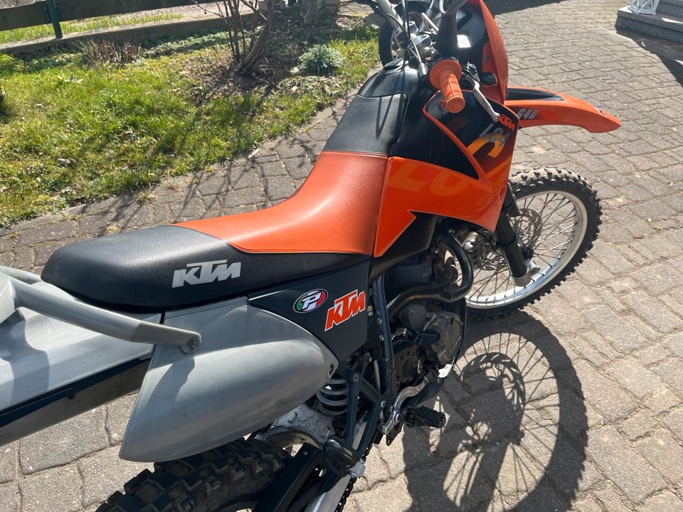 KTM 640 LC4 Enduro Motorrad mit E - Start und neuem TÜV in Eisenberg