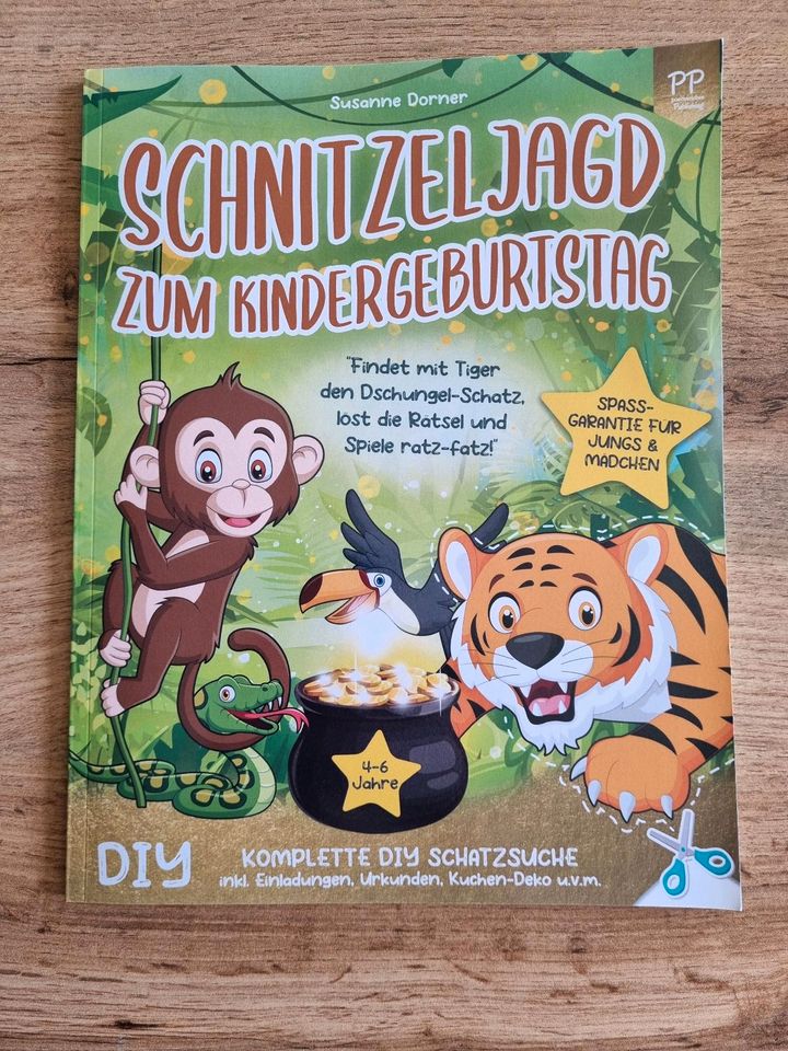 Schnitzeljagd zum Kindergeburtstag - Dschungel Schatzsuche in Hamburg
