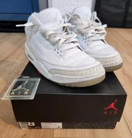 Nike Air Jordan 3 Retro komplett weiß Gr. 41 guter Zustand Hessen - Lich Vorschau