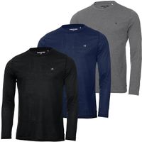 3 Stück - Calvin Klein Herren Langarm Breath Wicking T-Shirts Nordrhein-Westfalen - Hürtgenwald Vorschau