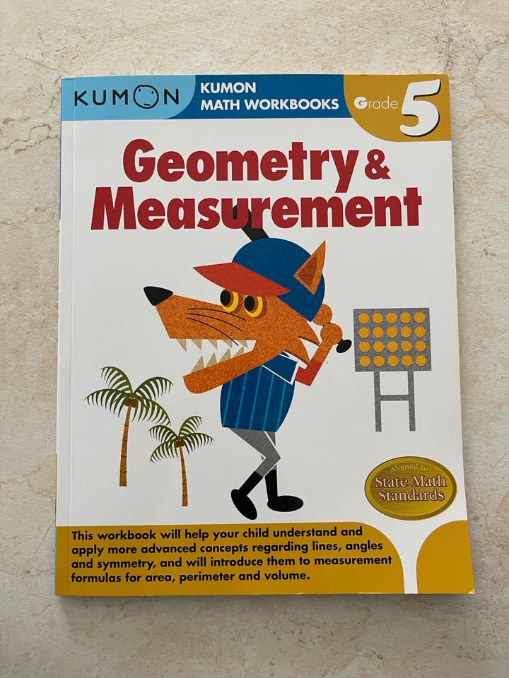 Kumon Grade 5 Geometry & Measurement in Frankfurt am Main