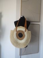 Boho Style Jute Tasche Handtasche Beige-Braun-Schwarz Neuwertig! Hessen - Rodgau Vorschau