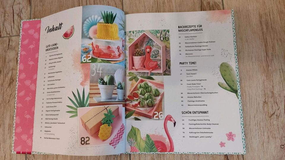 Das Flamingo-Ananas-Kaktus-Wm-Gute-Laune-Fanbuch NEU in Dortmund