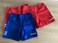 3x HUMMEL Pants rot blau Handball kurze Hose Gr.152 12y Niedersachsen - Nordhorn Vorschau