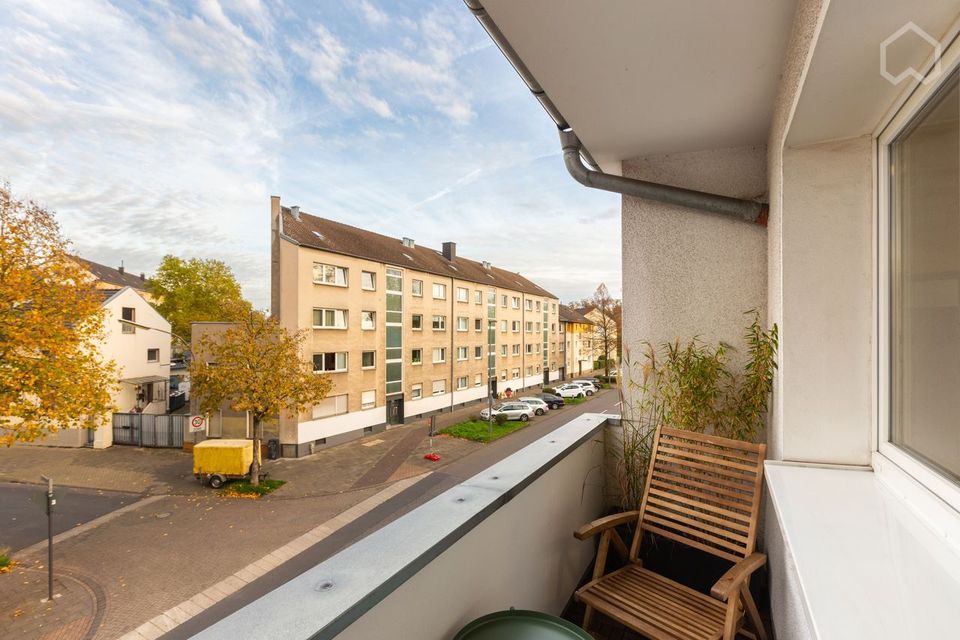 MESSENÄHE ❤️ 1 Zi/Kü/Di/Bad 50m2 SonnenBALKON möbliert in Köln