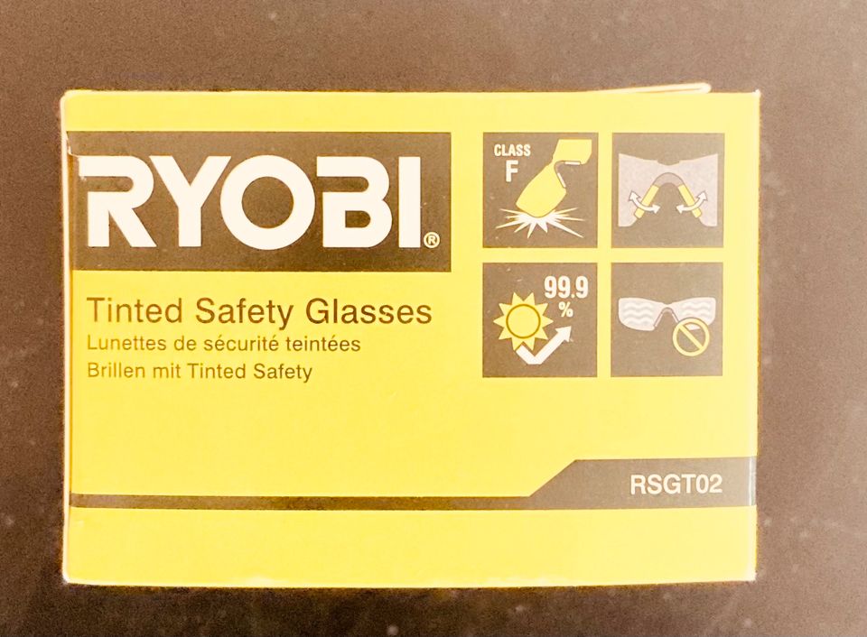 RYOBI Sicherheitsbrille RSGT02 Neu und Original Verpackt in Hamburg