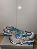 Asics grau hellblau vintage Sneaker Größe 39,5 Annaberg-Buchholz - Mildenau Vorschau