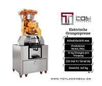 Orangen Pressmaschine mit Kühltank, Orangenpresse mit Kühltank, Kommerzielle Orangenpresse, Automatischer Entsafter, Saftpresse, Profi Gastro Orangenpresse, Automatische Orangen Pressmaschine Nordrhein-Westfalen - Herne Vorschau