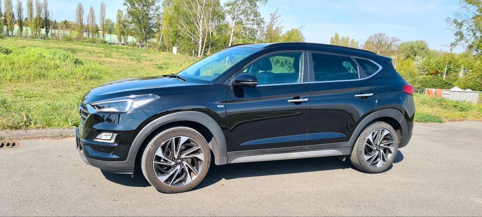 Hyundai Tucson Myld Hybrid 2.0 Pano AHK Voll in Berlin