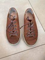 Sneaker Leder legero braun Größe 38,5 (5.5) Bayern - Freising Vorschau