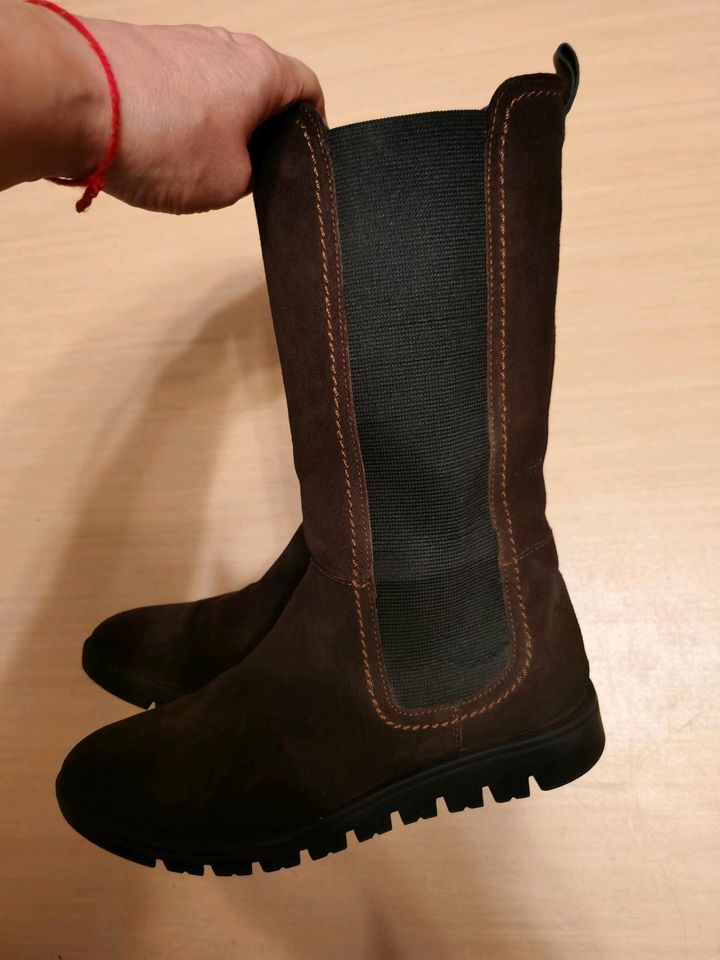 Stiefel Lederstiefel Stiefeletten Leder gr 39 neuwertig in Berlin