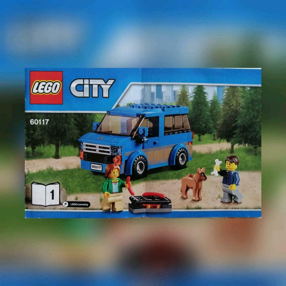 LEGO City • Van mit Wohnwagen • Top Zustand • inkl. Versand in Brachttal