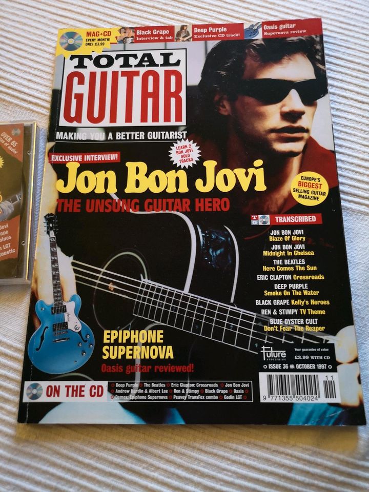 Total Guitar Magazin 1997 in Dresden