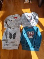 Fleece Pullover Pulli shirt 110 Einhorn, Eule Schmetterling Nordrhein-Westfalen - Goch Vorschau