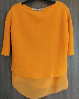 Zara Knit Pullover schick gelb orange Größe S Nordrhein-Westfalen - Essen-West Vorschau