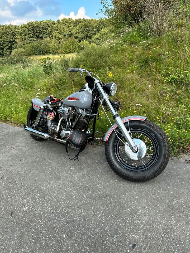 Harley Shovel 58‘ Knickrahmen in Fredenbeck