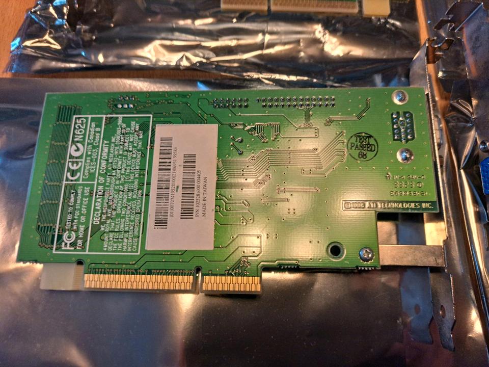 Ati 3D Rage Grafikkarten AGP Rage 2c, Rage pro turbo, Rage XL in Medelby