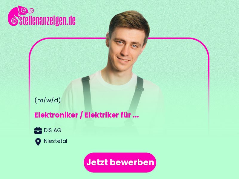 Elektroniker / Elektriker für die in Niestetal