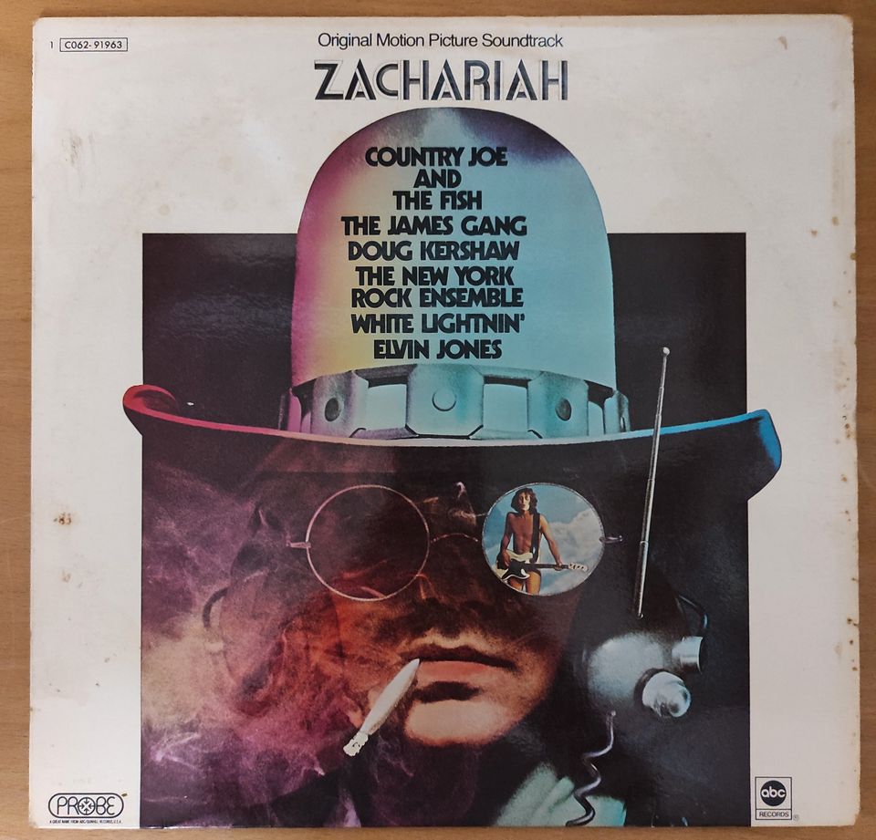 Zachariah Original Motion Picture Soundtrack Schallplatte LP Viny in Eppishausen