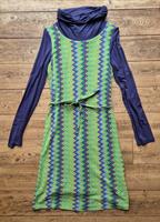Tolles gemustertes Kleid von Fox's - Gr. 38 Bayern - Köfering Vorschau